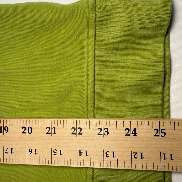 Robert Talbott Men’s M Green Pima Cotton ¼ Zip Pullover Sweater Peru - Picture 10 of 10